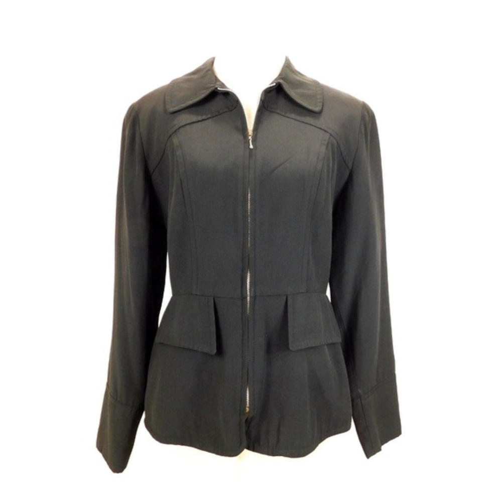 Hugo Womens 4 Small Career Blazer Black Fully Line